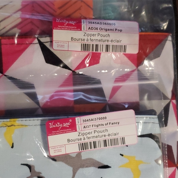 NIB Zipper Pouches - Picture 6 of 6